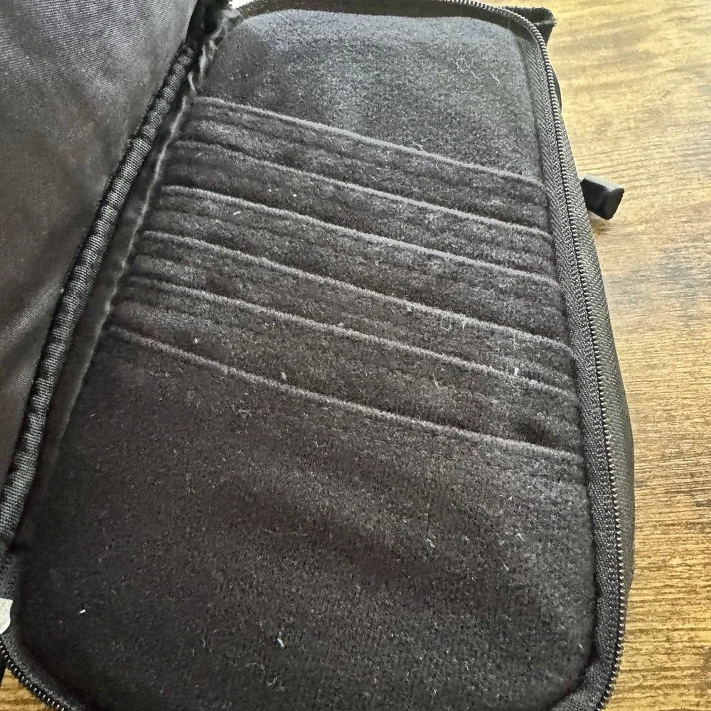 Microsoft Original Xbox Live‎ Headset Game Storage Zip Carrying Case Black